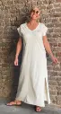 Robe longue Etoiles manches