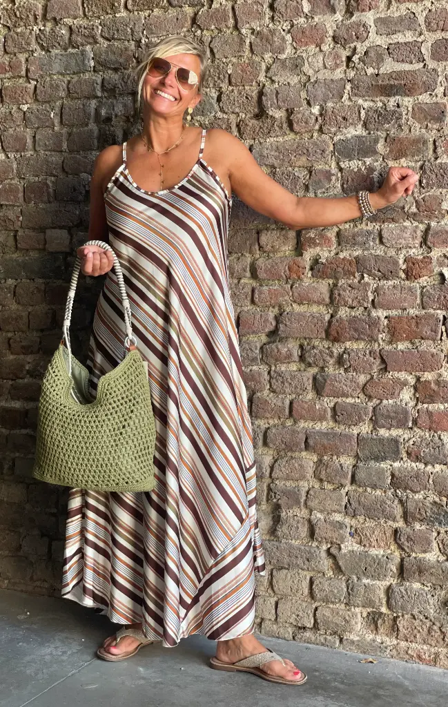 Robe BS Lignes Obliques