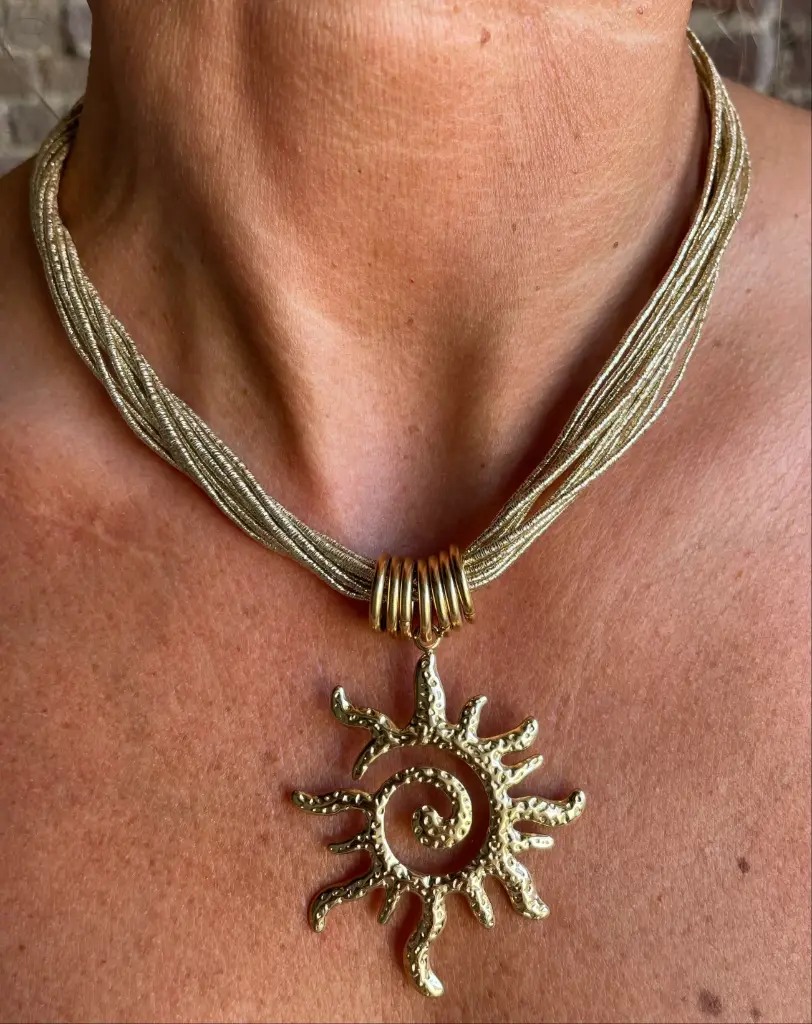 Collier cordons Soleil K1112