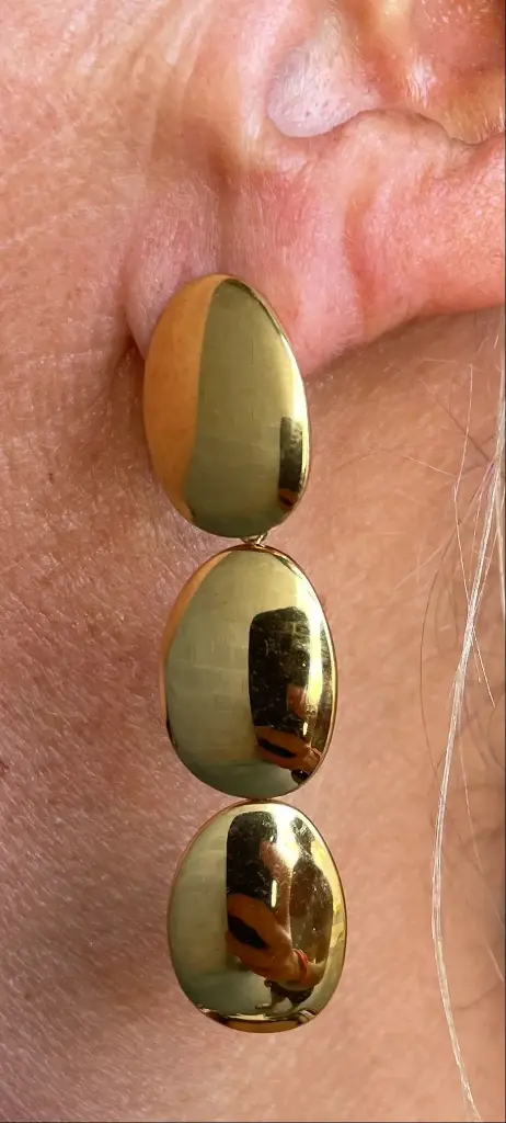 Boucles d'oreilles Triple Ovales n°272