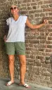 Short flocage éponge
