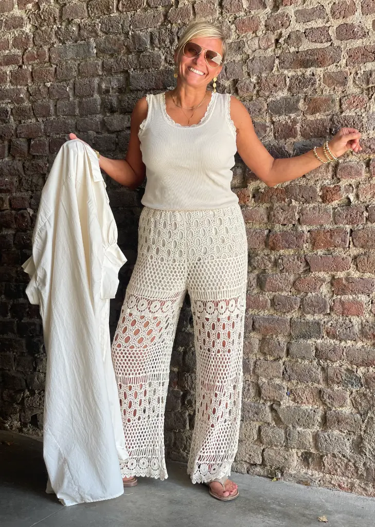 Pantalon Macramé
