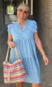Robe volants Tencel