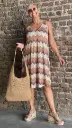 Robe courte Holy Zig-Zag