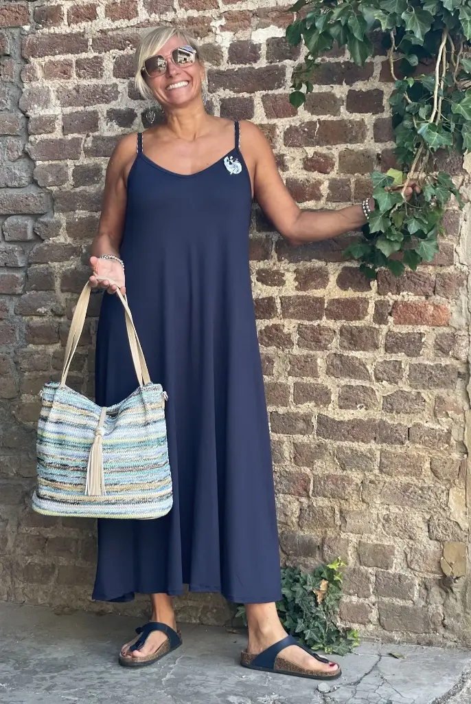 Robe longue BS unie
