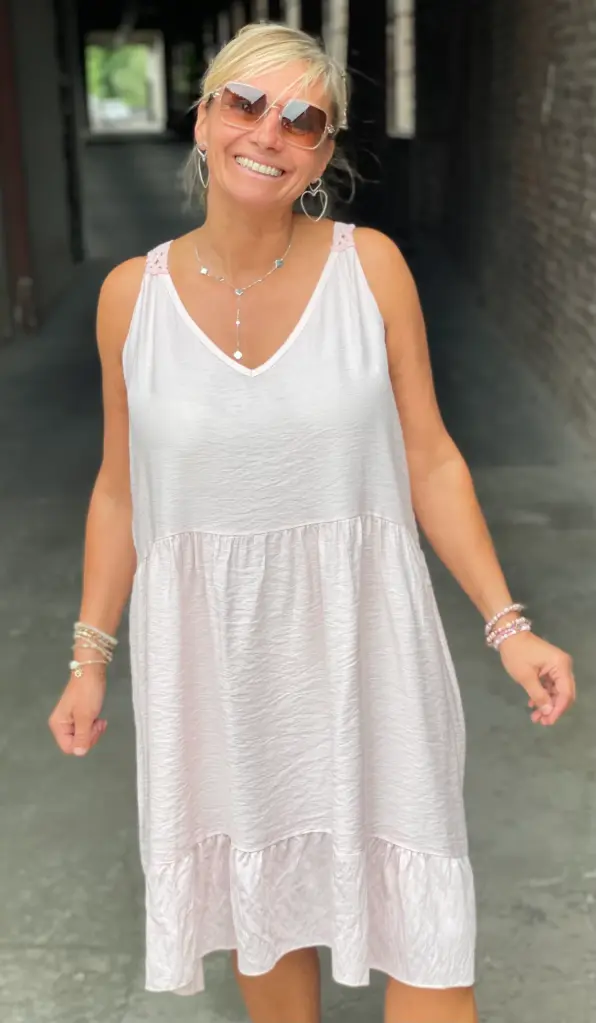 Robe Macramé dos