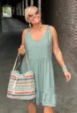 Robe Macramé dos