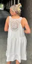 Robe Macramé dos