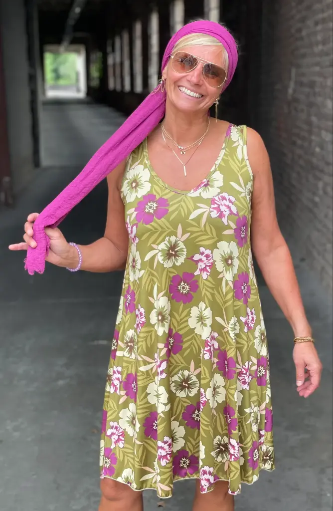 Robe courte Holly V Hawaï