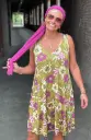 Robe courte Holly V Hawaï