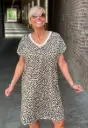 Robe courte Lurex Léo