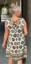 Robe noeud dos boutons