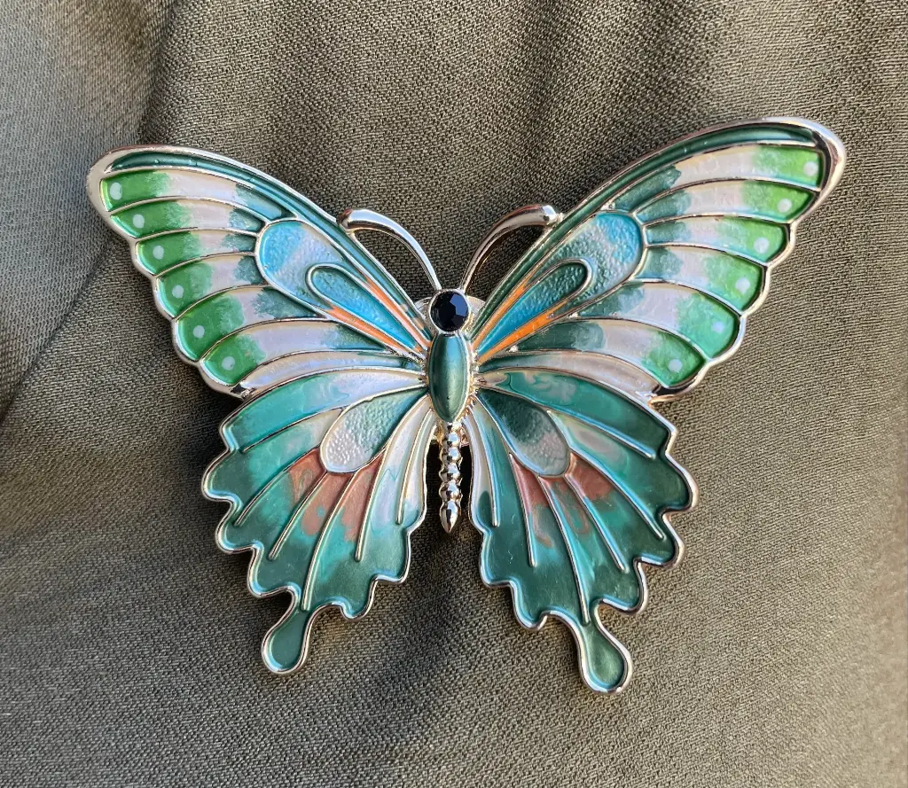 Broche aimant Papillon Multi
