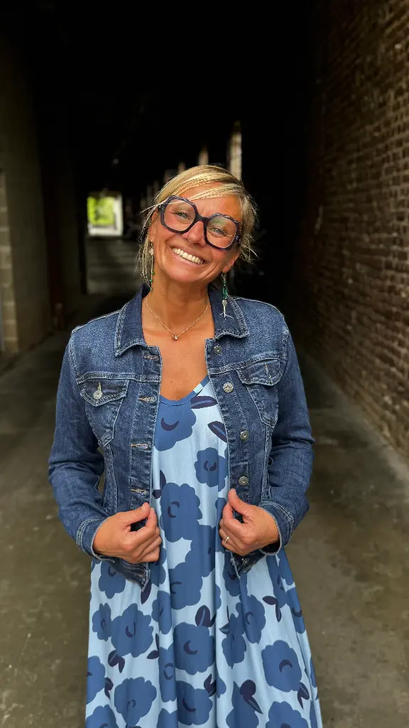 Veste jeans foncé
