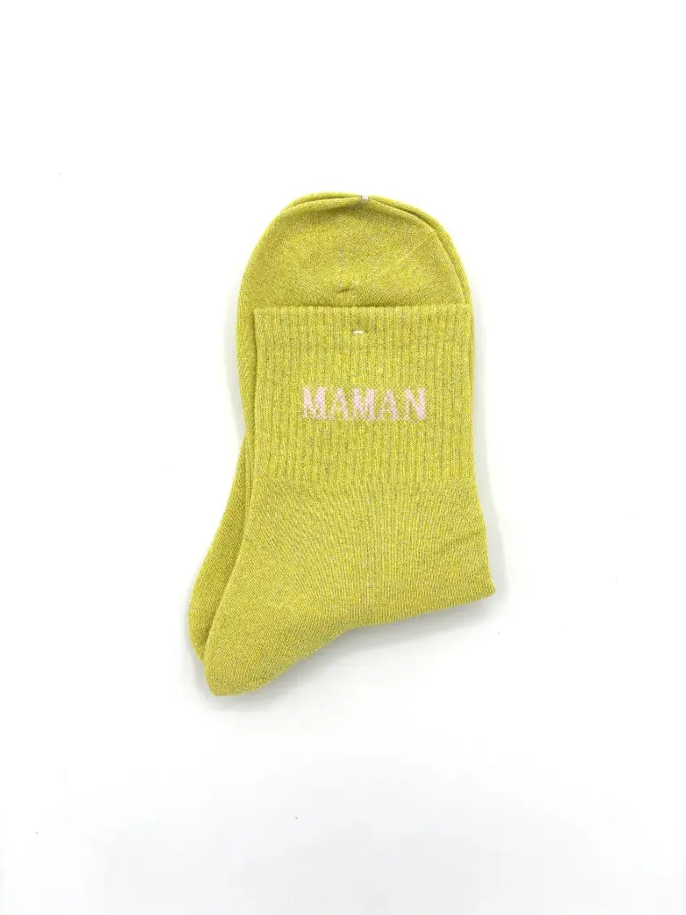 Chaussettes Paillettes Maman/d'amour Démarquées 