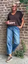 Jeans ceinture étoiles