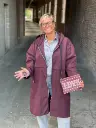Parka long capuche