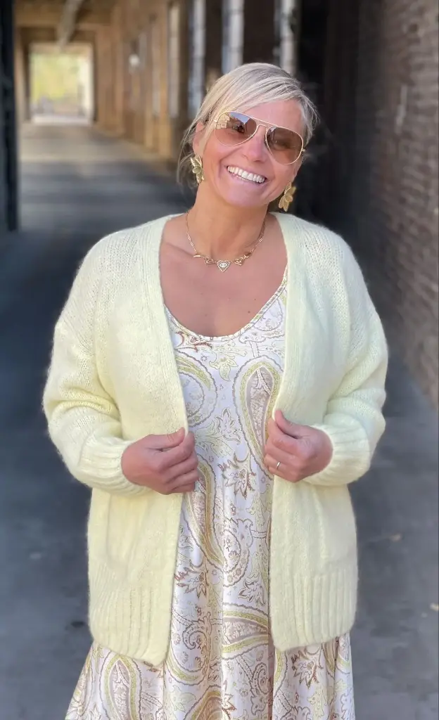 Gilet Bernadette poches Démarqué