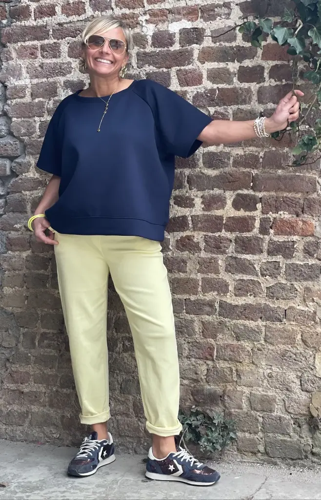 Pantalon carotte 