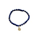 Bracelet billes médaille NC 1