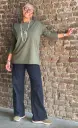 Jeans droit ultra foncé