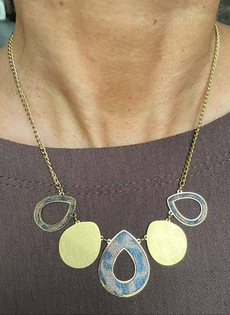 Collier gouttes Léo K354
