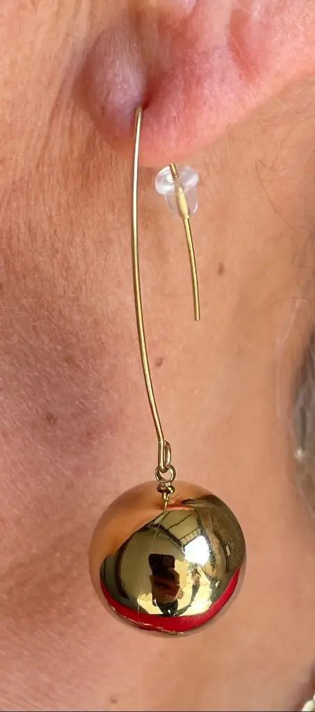 Boucles d'oreilles boules