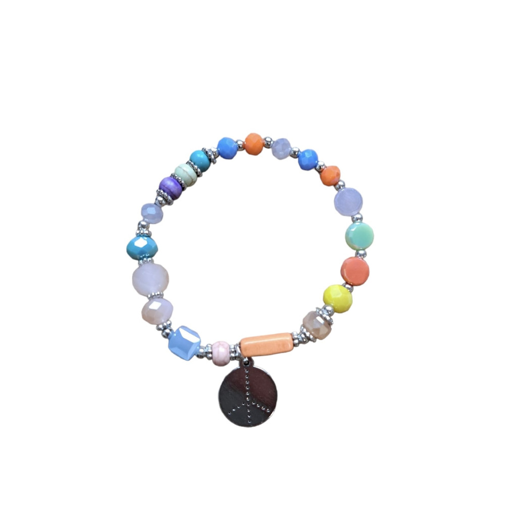Bracelet medaille Peace 11