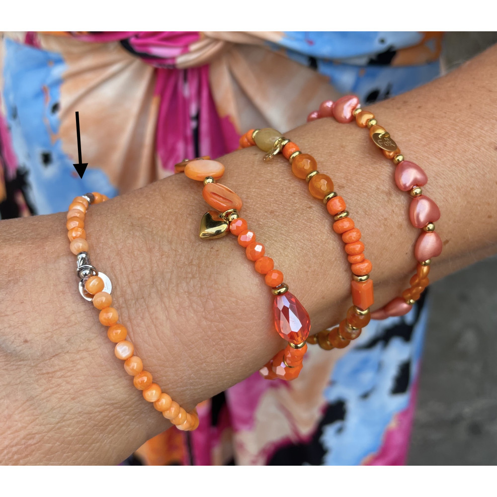 Bracelet minis billes colors n°77