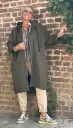 Parka long capuche
