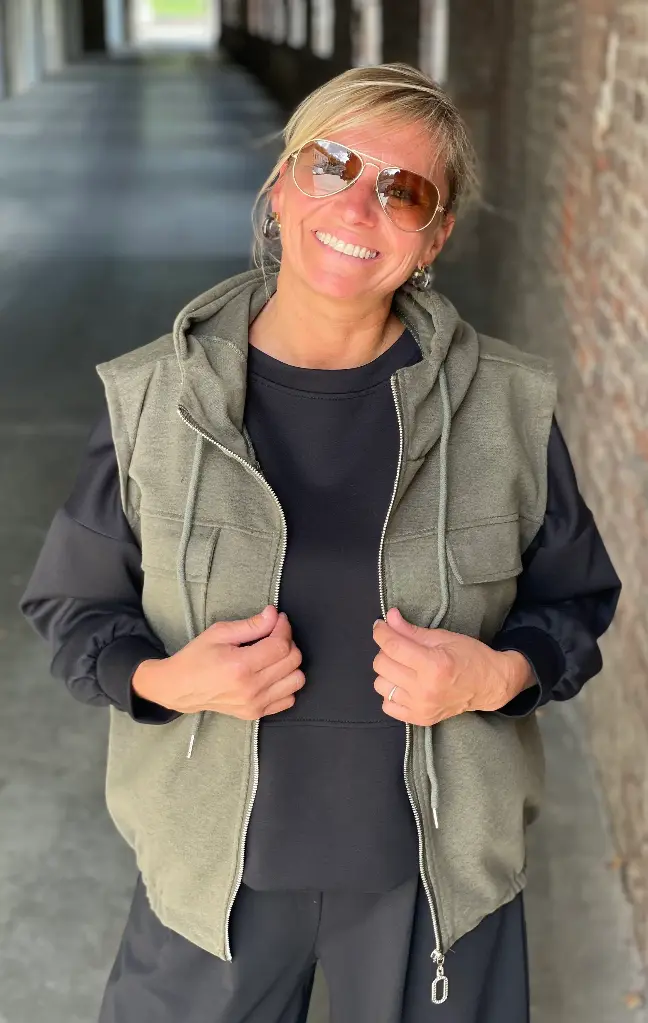 Veste sans manches Faustine