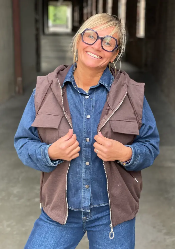 Chemise en jeans