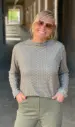 Blouse fluide losanges