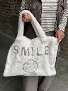 Cabas fourrure SMILE