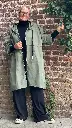 Parka long capuche