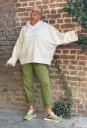 Pantalon carotte stretch
