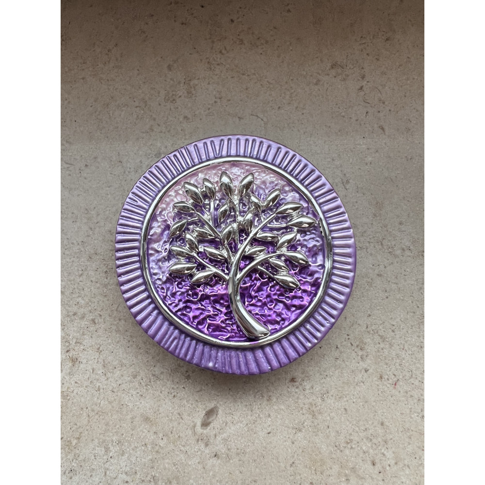 Broche aimant arbre bord