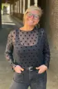 Blouse voile pois