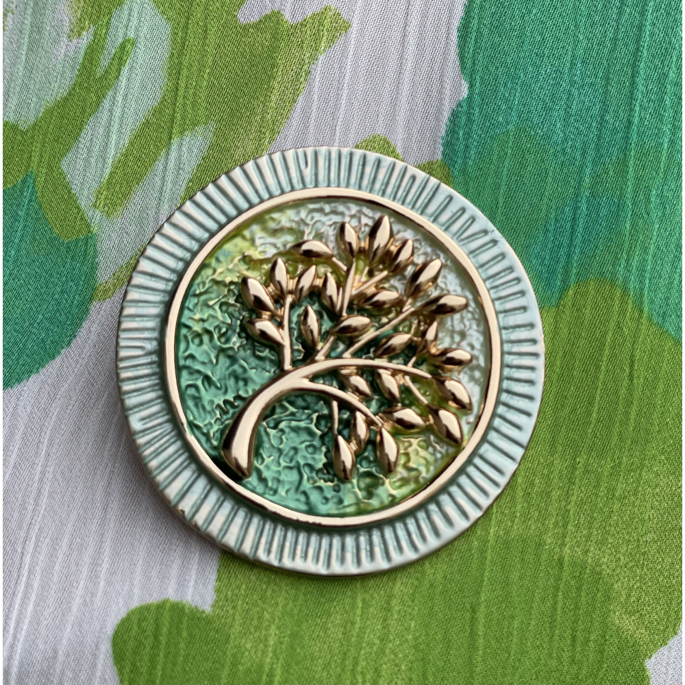 Broche aimant arbre bord