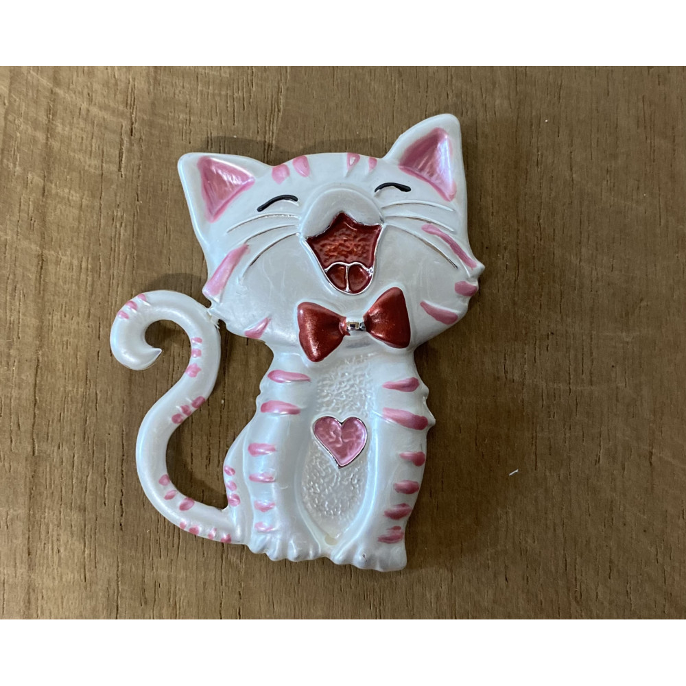 Broche aimant aristochat