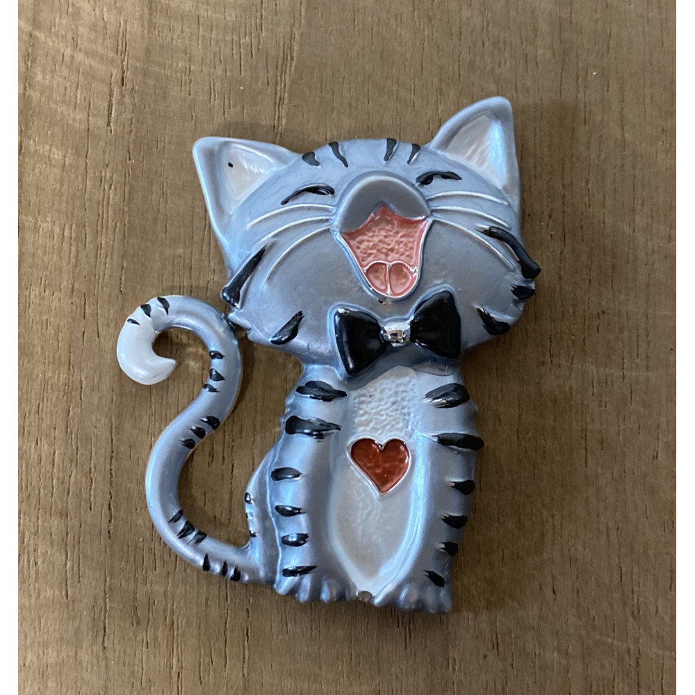 Broche aimant aristochat