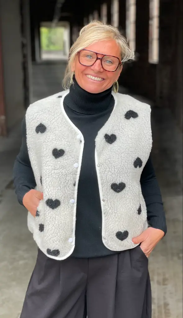 Gilet Berger Coeurs