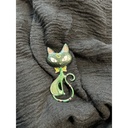 Broche aimant chat extra