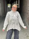 Pull Losanges Sequins