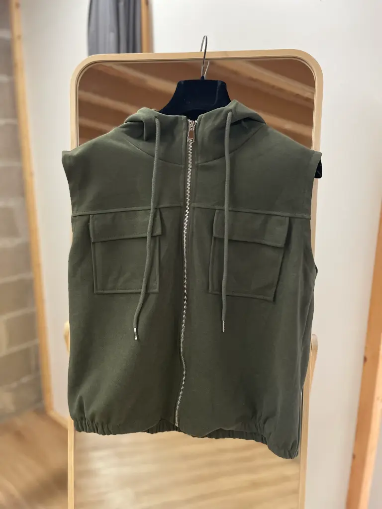 Veste sans manches Faustine lisse