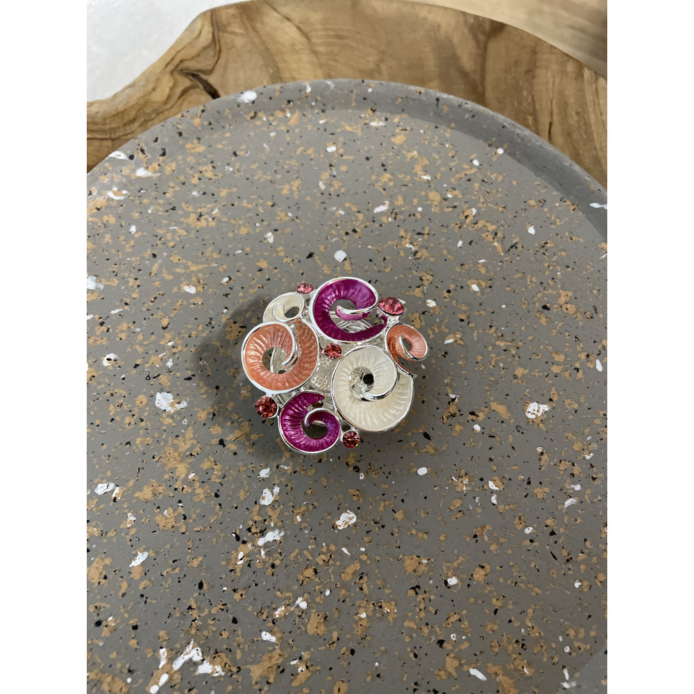 Broche aimant escargot