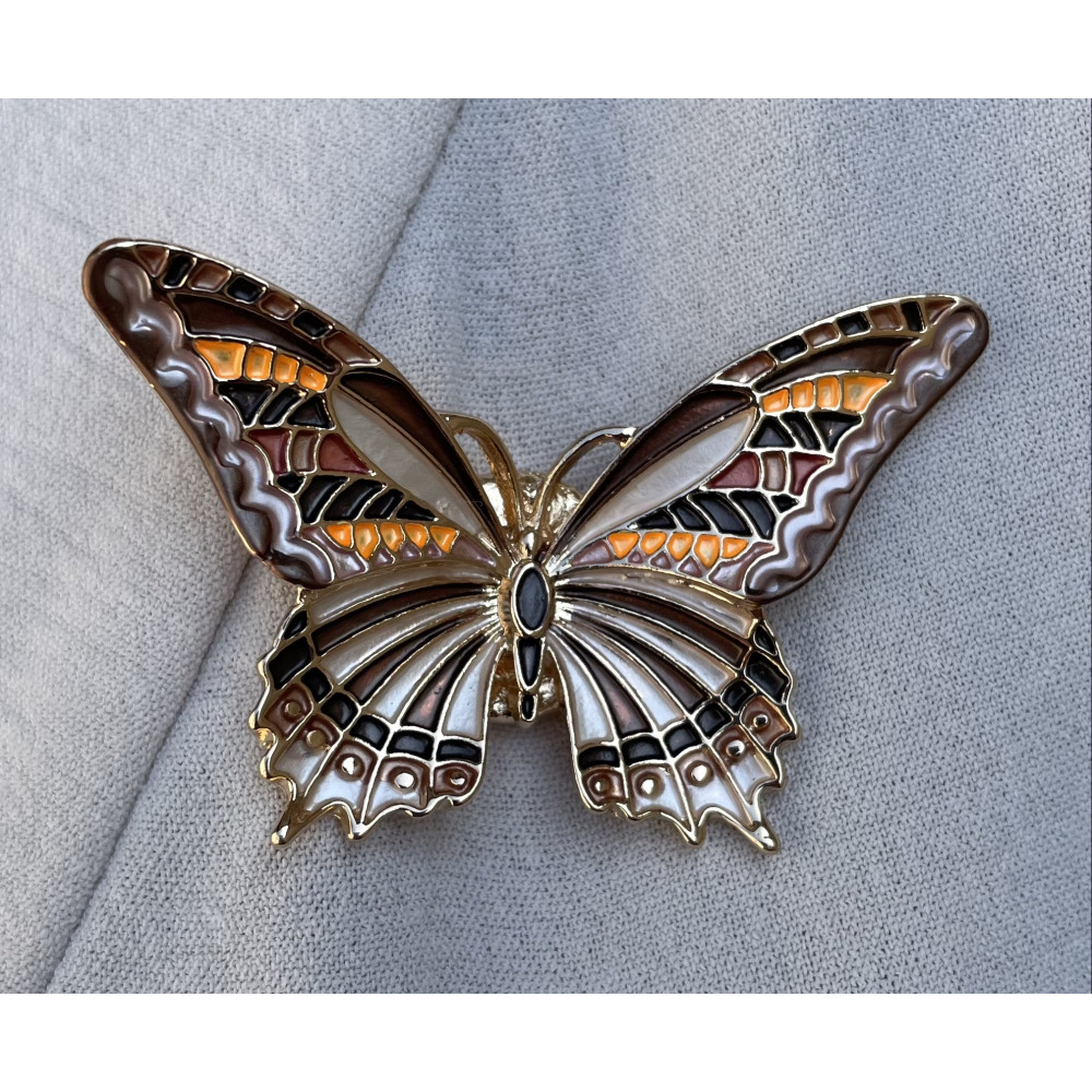 Broche aimant papillon colors