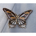 Broche aimant papillon colors