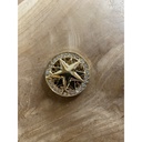 Broche double aimants etoiles