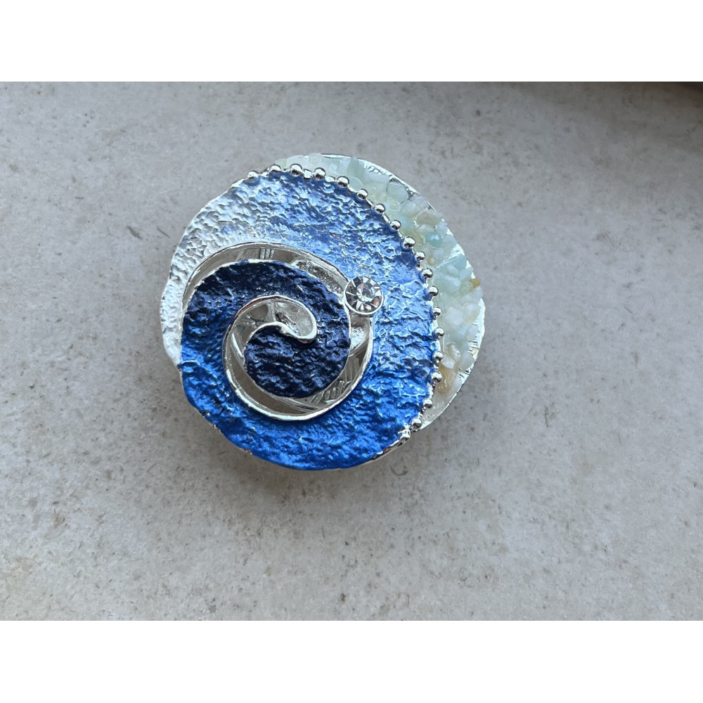 Broche holidays strass